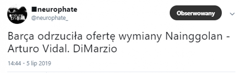 Barca ODRZUCIŁA propozycję wymiany Arturo Vidala!